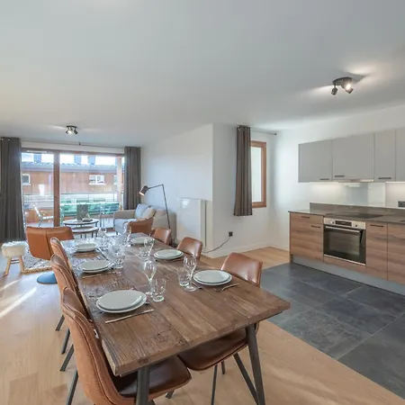 Neuf Au Vieil Alpe - 108m², 3 Chambres, Proche Pistes Et Centre - Fr-1-645-69 Appartement Huez