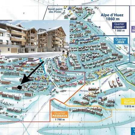 Neuf Au Vieil Alpe - 108m², 3 Chambres, Proche Pistes Et Centre - Fr-1-645-69 * Huez